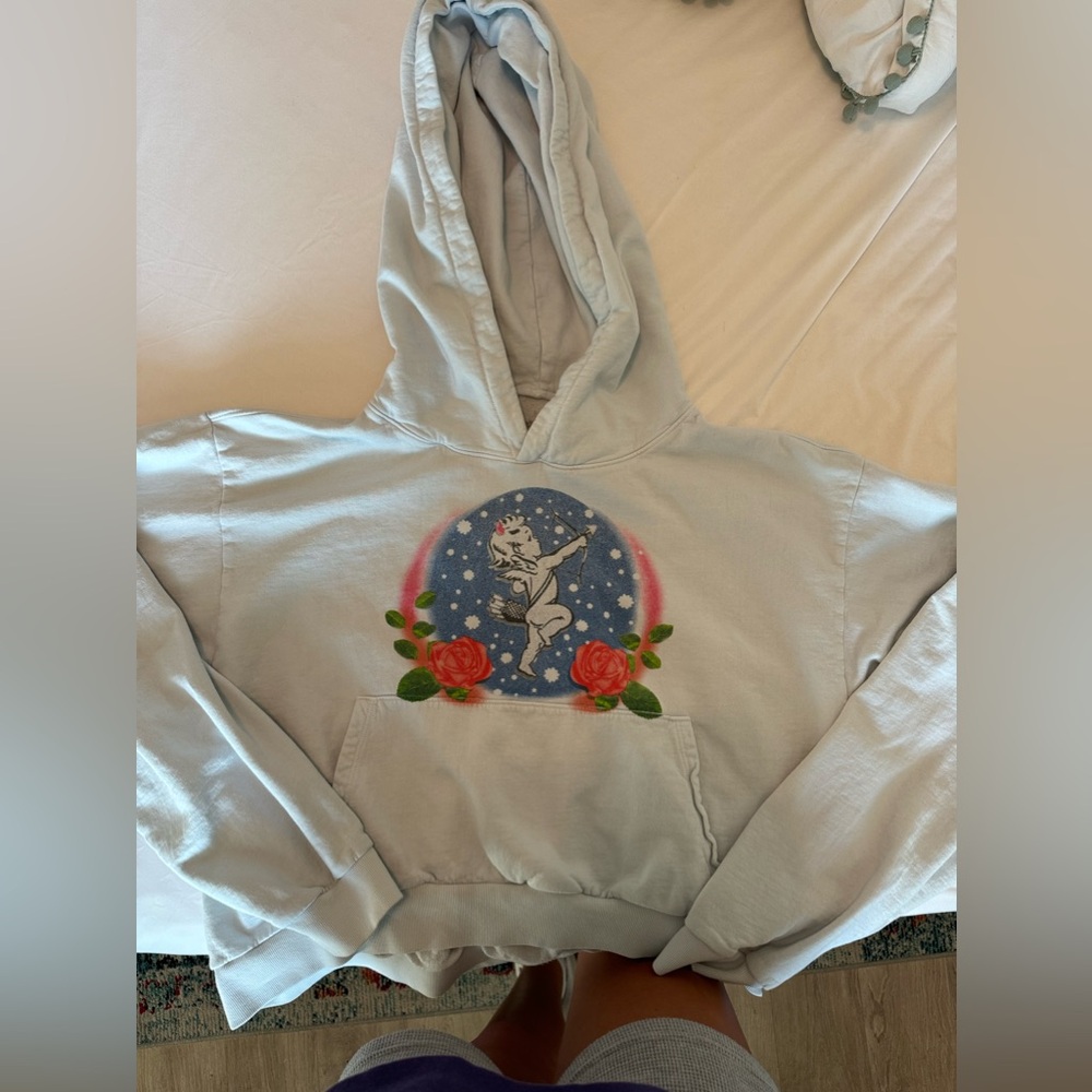 Boys Lie cropped hoodie